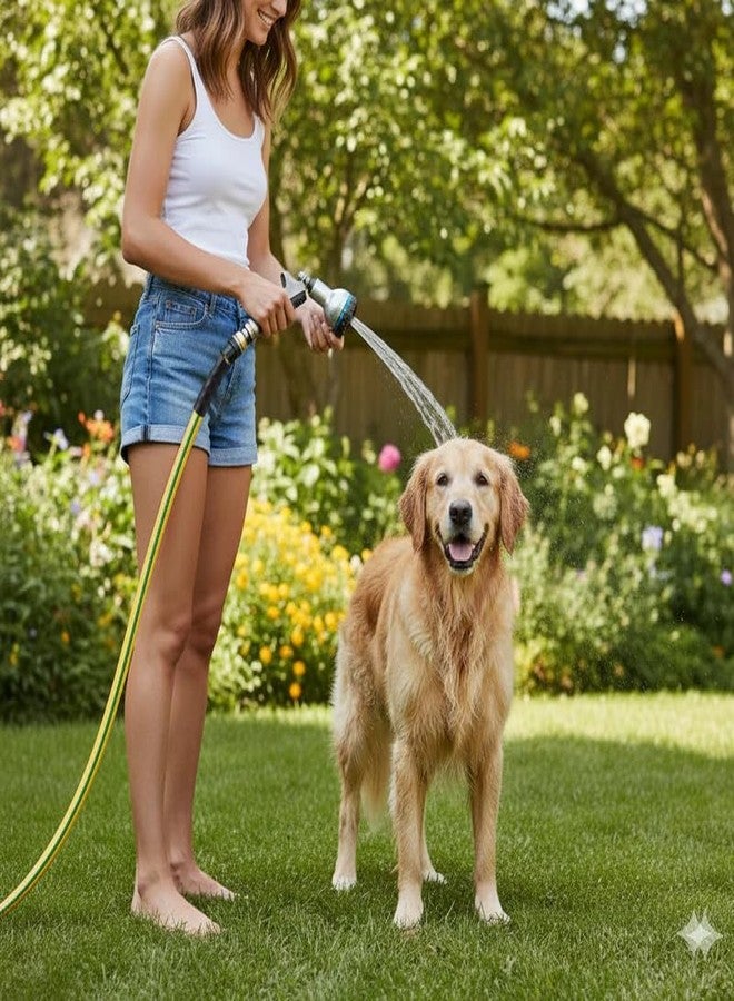 Zephyr Pet Bath Hose for Home Grooming with 9-mode Shower Nozzle, Pet Shower Pipe for Dogs & Cats, Leak Proof (19 mm x 8 Mtr) - Image 5